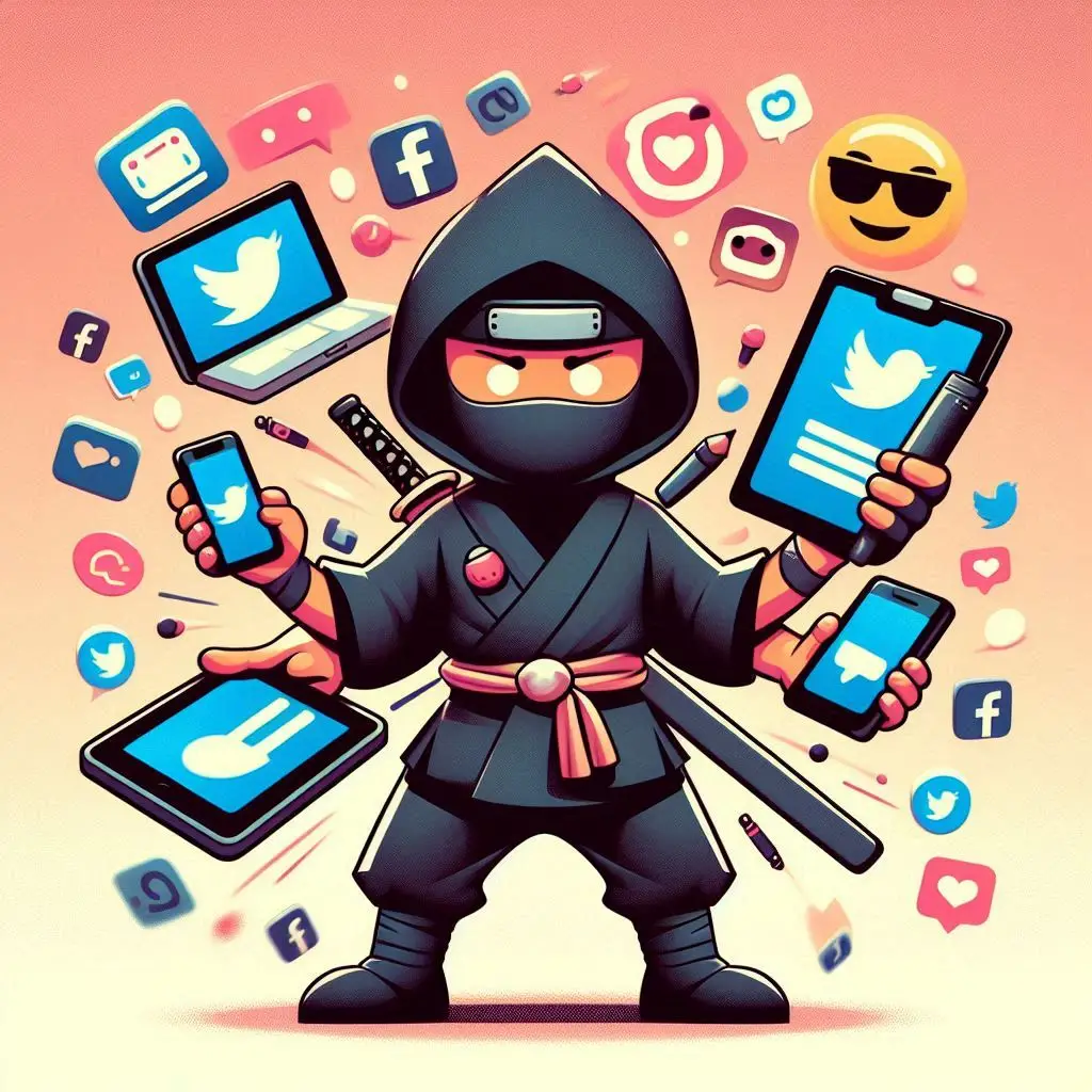 A Digital Ninja Meme Master